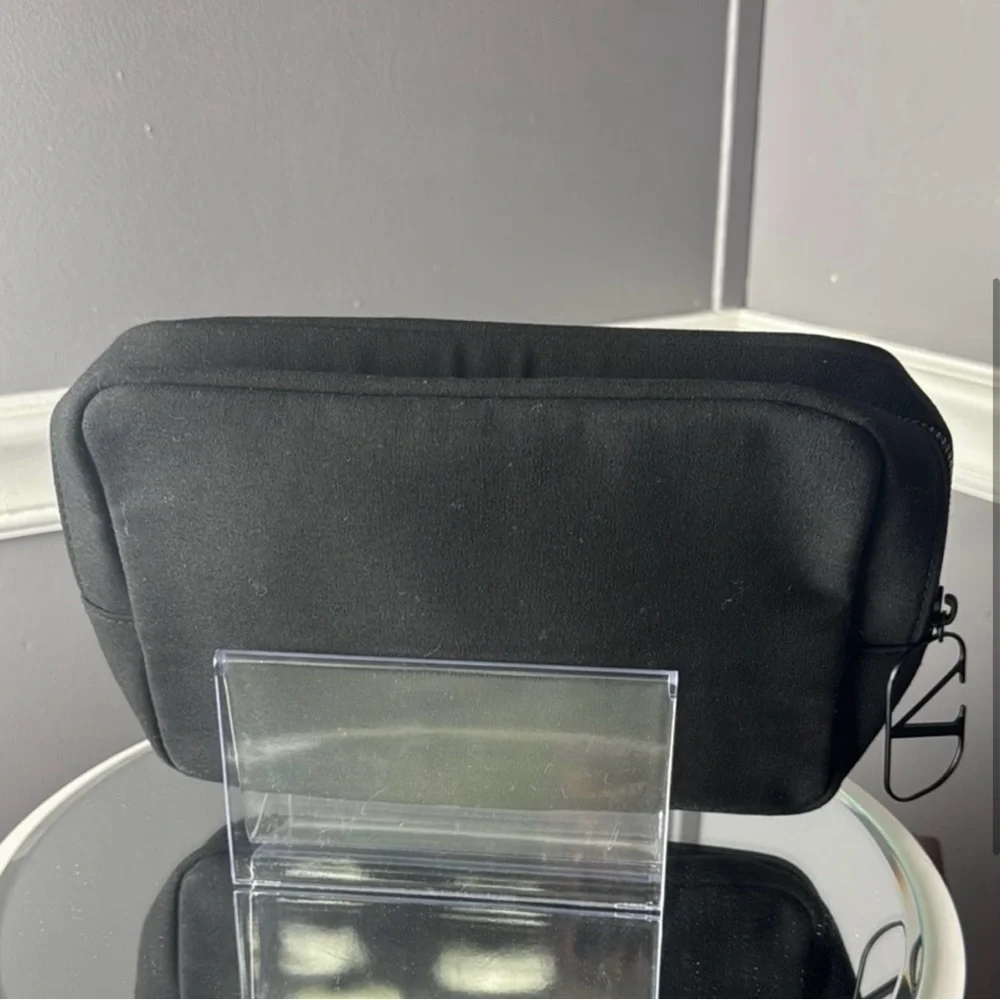 Valentino Black Cosmetic Bag! NWOT!